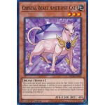 Crystal Beast Amethyst Cat (SDCB-EN002) - 1st Edition