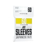 Just Sleeves - Japanese Size Yellow (60 Sleeves)