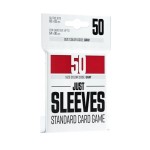 Just Sleeves - Standard Size Red (50 Sleeves)