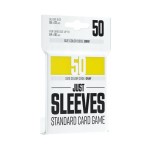 Just Sleeves - Standard Size Yellow (50 Sleeves)