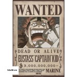 Αφίσα Wanted Captain Eustass Kid Wano (52x38)