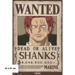 Αφίσα Wanted Shanks 4bn Beli (91x61)