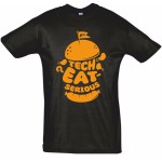 T-Shirt TechEATserious (Μαύρο)