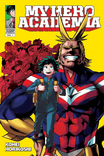 Manga My Hero Academia Τόμος 01 (English)