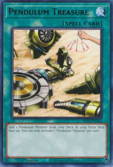 Pendulum Treasure (MP22-EN165) - 1st Edition