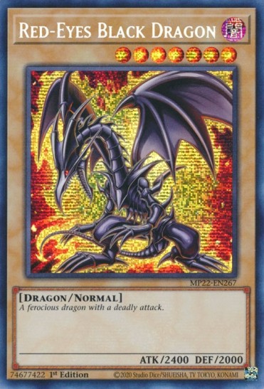 Red-Eyes Black Dragon (MP22-EN267) - 1st Edition