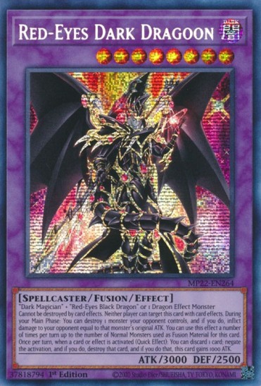 Red-Eyes Dark Dragoon (MP22-EN264) - 1st Edition