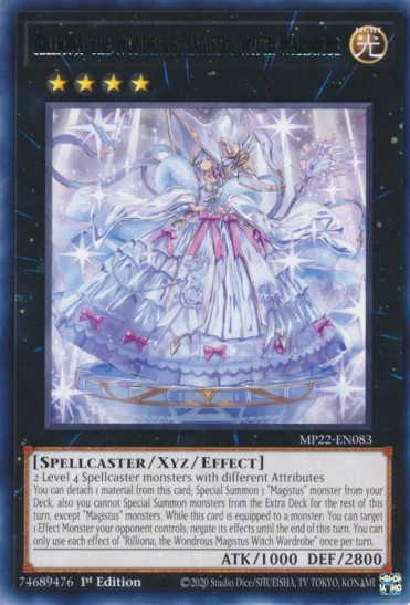 Rilliona, the Wondrous Magistus Witch Wardrobe (MP22-EN083) - 1st Edition