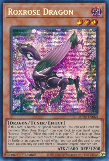 Roxrose Dragon (MP22-EN060) - 1st Edition