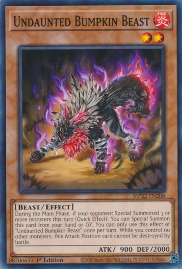 Undaunted Bumpkin Beast (MP22-EN206) - 1st Edition