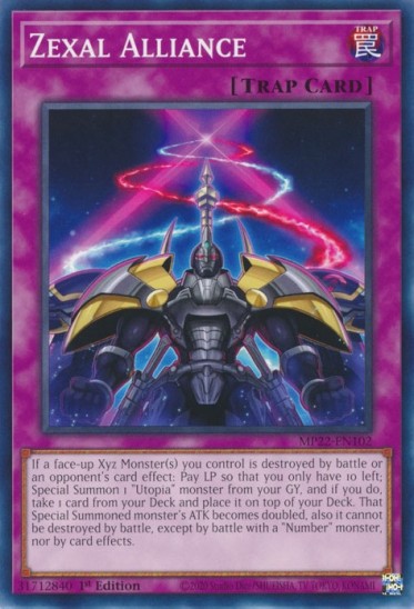 Zexal Alliance (MP22-EN102) - 1st Edition