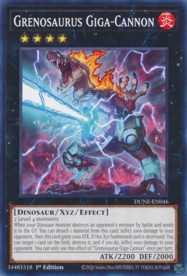 Grenosaurus Giga-Cannon (DUNE-EN046) - 1st Edition