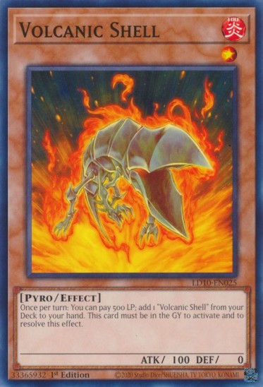 Volcanic Shell (LD10-EN025) - 1st Edition