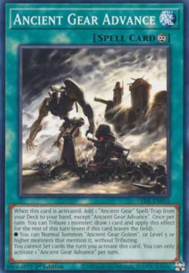 Ancient Gear Advance (LEDE-EN055) - 1st Edition