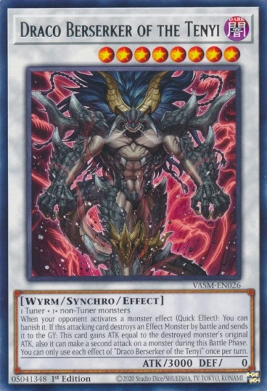 Draco Berserker of the Tenyi (VASM-EN026) - 1st Edition