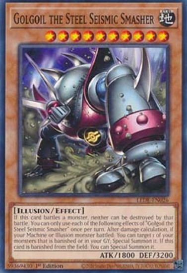 Golgoil the Steel Seismic Smasher (LEDE-EN026) - 1st Edition