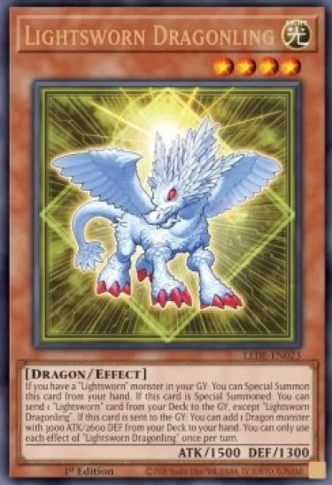 Lightsworn Dragonling (LEDE-EN023) - 1st Edition