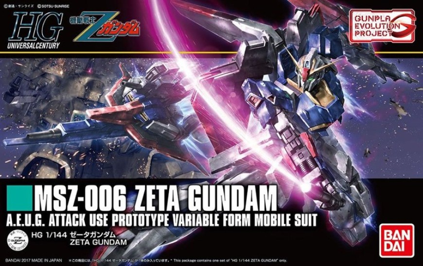 Model Kit ZETA GUNDAM (1/144 HG Gundam)