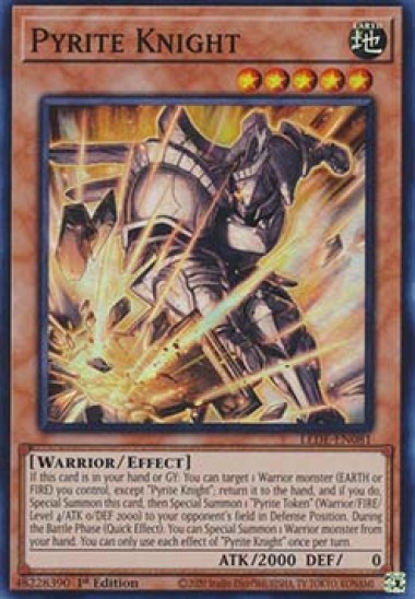 Pyrite Knight (LEDE-EN081) - 1st Edition