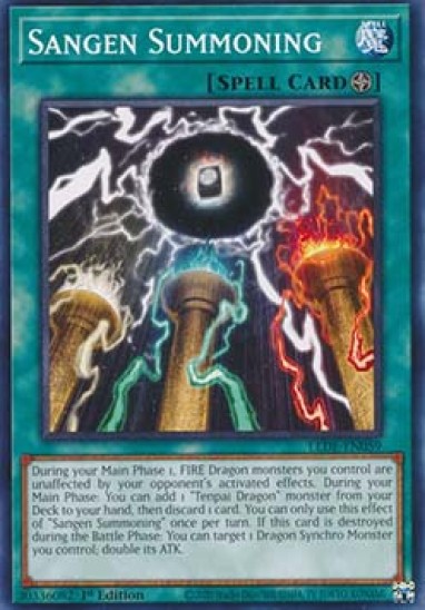 Sangen Summoning (LEDE-EN059) - 1st Edition