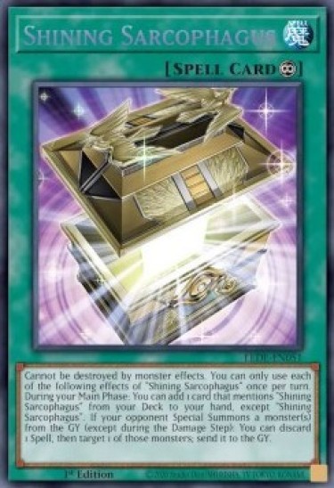 Shining Sarcophagus (LEDE-EN051) - 1st Edition