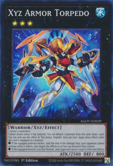 Xyz Armor Torpedo (AGOV-EN039) - 1st Edition