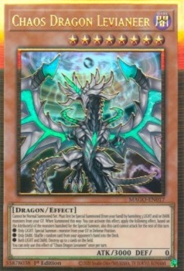 Chaos Dragon Levianeer (MAGO-EN017) V.1 - 1st Edition