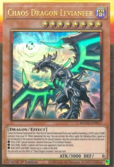 Chaos Dragon Levianeer (MAGO-EN017) V.2 - 1st Edition