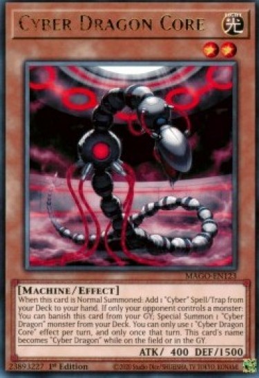 Cyber Dragon Core (MAGO-EN123) - 1st Edition