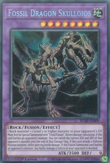 Fossil Dragon Skullgios (BLAR-EN009) - 1st Edition