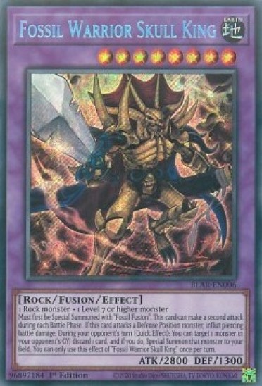 Fossil Warrior Skull King (BLAR-EN006) - 1st Edition