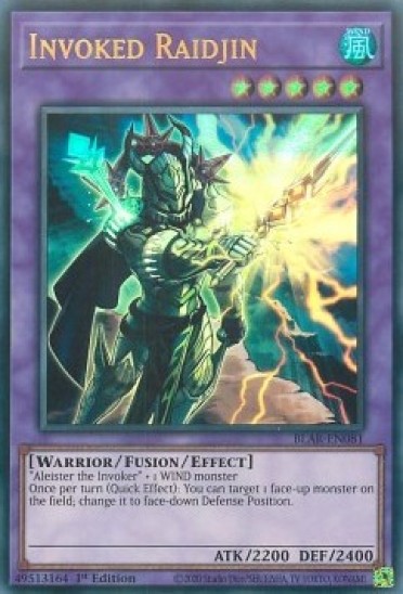 Invoked Raidjin (BLAR-EN081) - 1st Edition