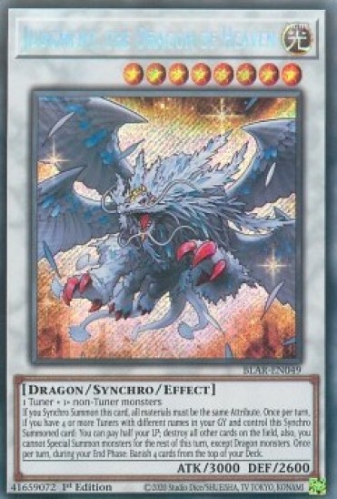 Judgment, the Dragon of Heaven (BLAR-EN049) - 1st Edition