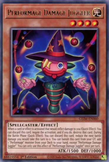 Performage Damage Juggler (GEIM-EN060) - 1st Edition