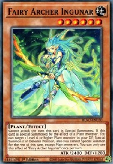 Fairy Archer Ingunar (BLVO-EN030) - 1st Edition