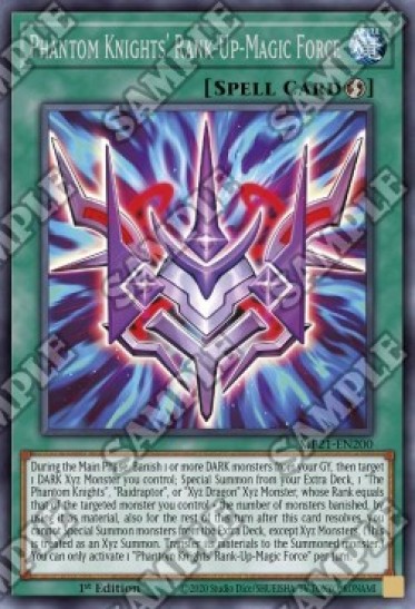 Phantom Knights' Rank-Up-Magic Force (MP21-EN200) - 1st Edition