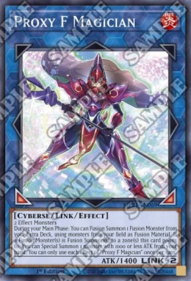 Proxy F Magician (MP21-EN069) - 1st Edition