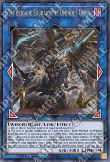 Tri-Brigade Shuraig the Ominous Omen (MP21-EN198) - 1st Edition