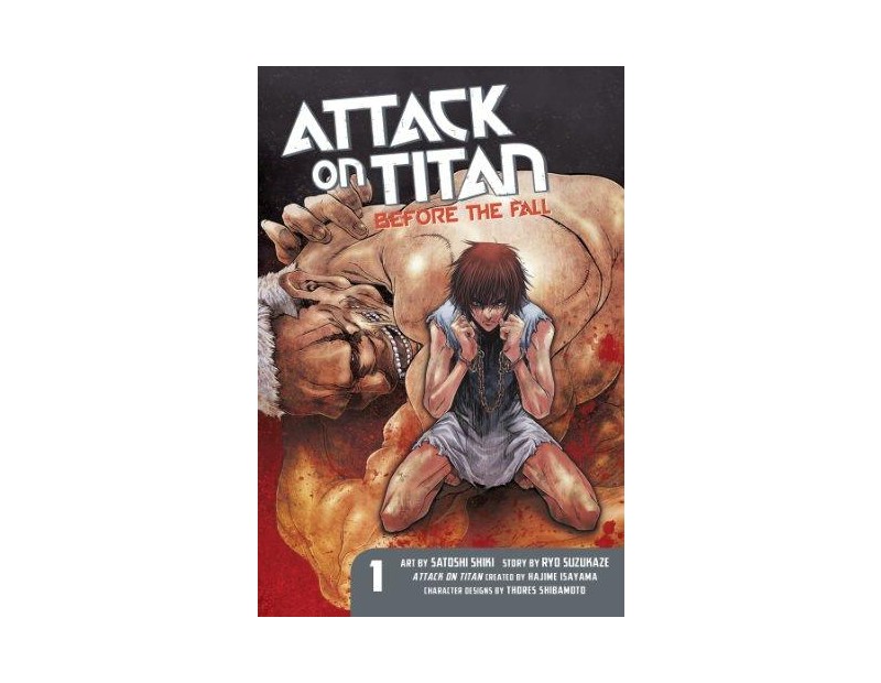 Manga Attack On Titan Before the Fall Τόμος 01 (English)