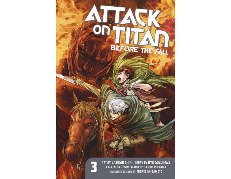 Manga Attack On Titan Before the Fall Τόμος 03 (English)