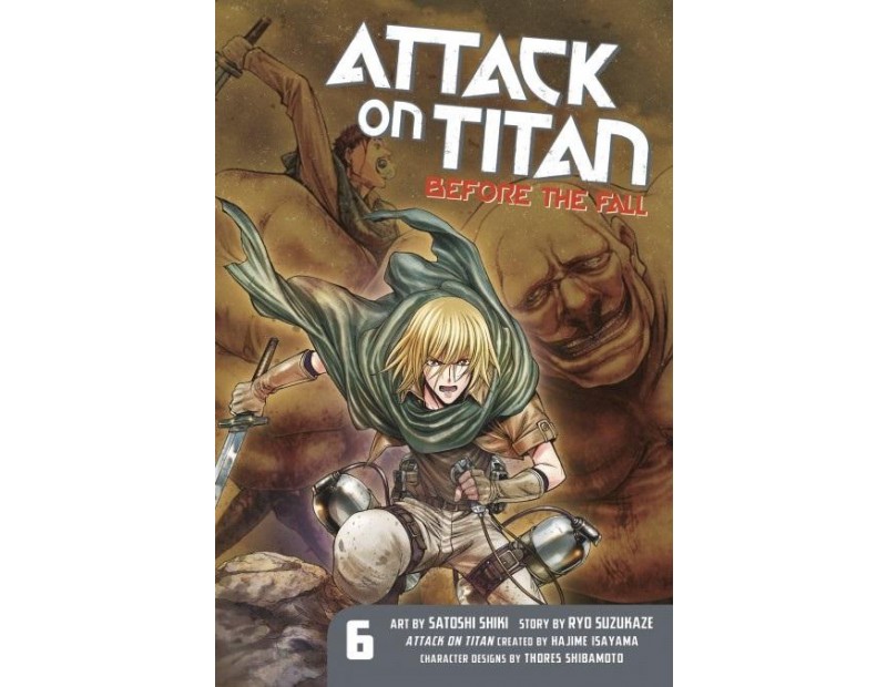 Manga Attack On Titan Before the Fall Τόμος 06 (English)
