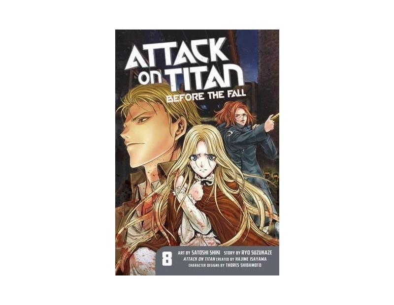 Manga Attack On Titan Before the Fall Τόμος 08 (English)
