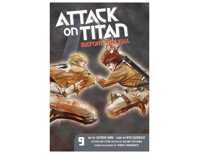 Manga Attack On Titan Before the Fall Τόμος 09 (English)