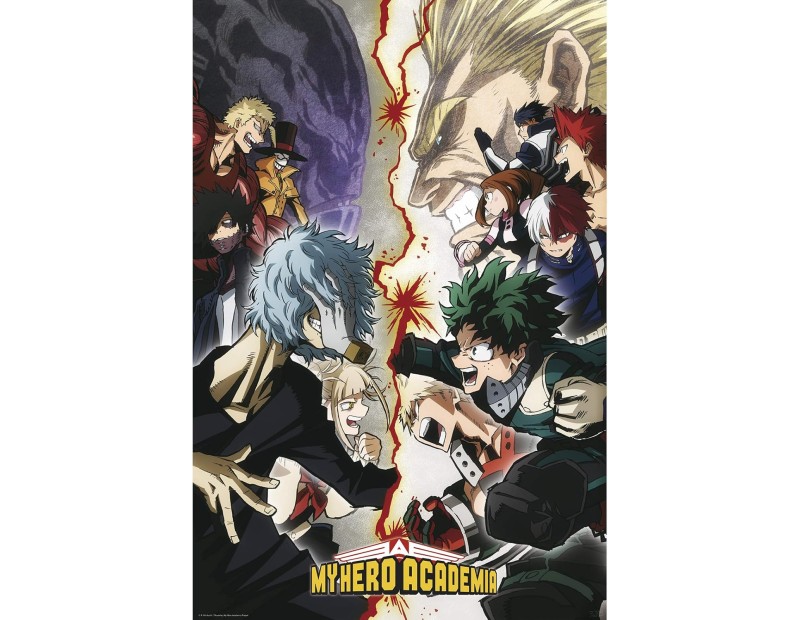 Aφίσα My Hero Academia Heroes vs Vilains (91.5x61 cm)