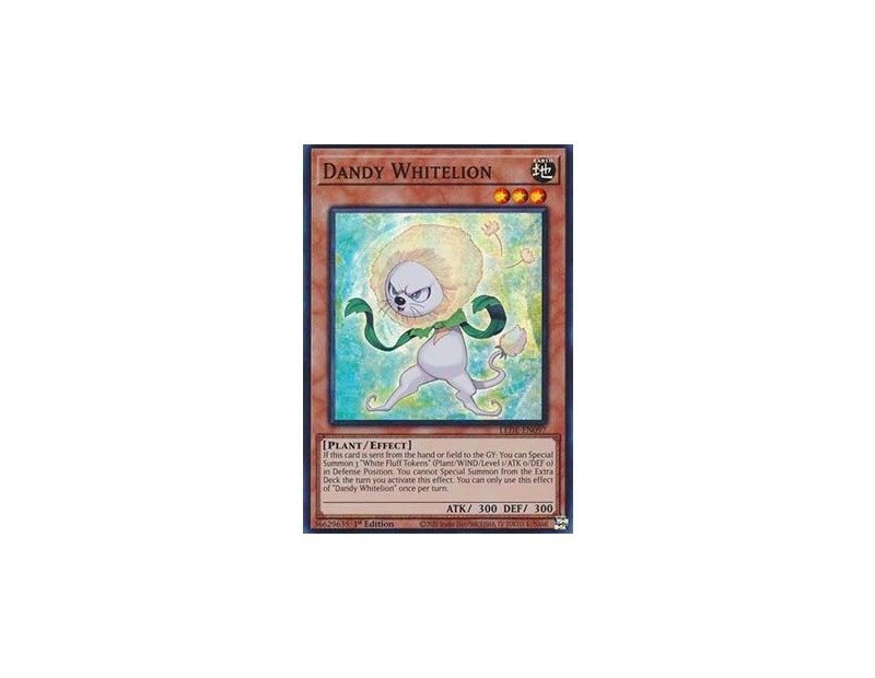 Dandy Whitelion (LEDE-EN097) - 1st Edition