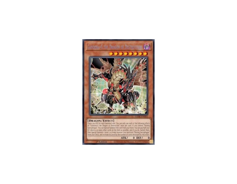 Gandora-G the Dragon of Destruction (LEDE-EN001) - 1st Edition