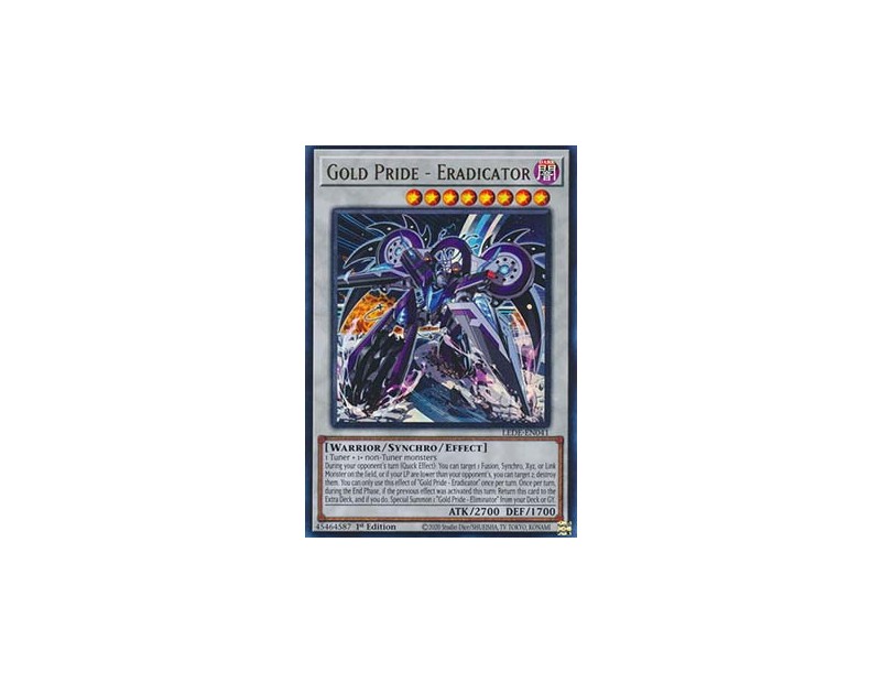 Gold Pride - Eradicator (LEDE-EN041) - 1st Edition