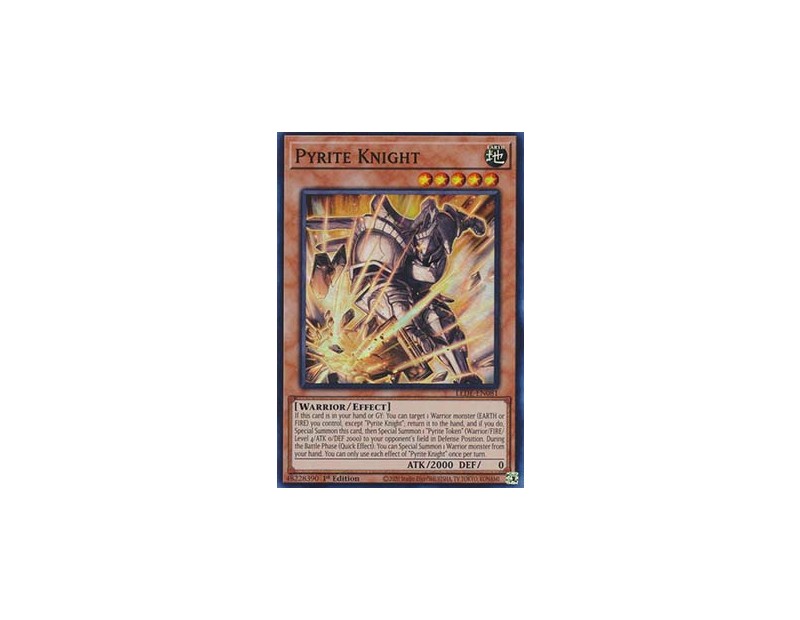 Pyrite Knight (LEDE-EN081) - 1st Edition