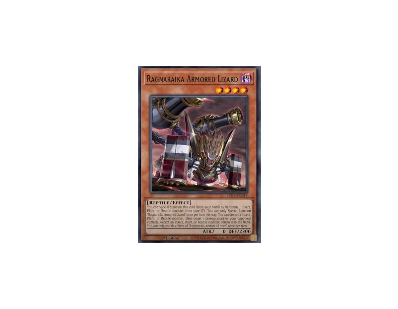 Ragnaraika Armored Lizard (LEDE-EN015) - 1st Edition