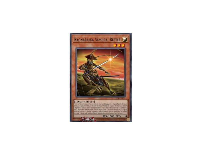 Ragnaraika Samurai Beetle (LEDE-EN014) - 1st Edition